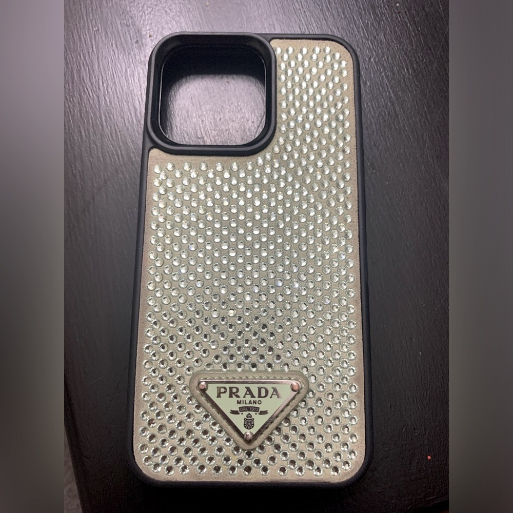 Prada IPhone 13 phone pro case excellent condition
